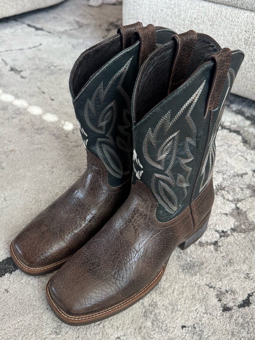 J.B. Dillon Black Men’s Cowboy Boots